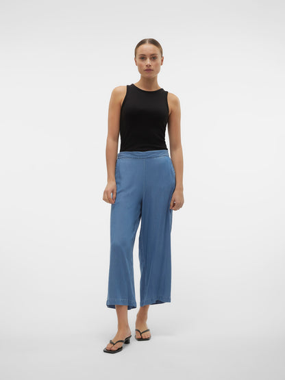 Bree Mid Rise Culotte Trousers