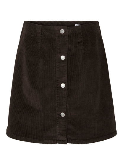 Etta Short Cord Skater Skirt