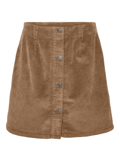 Etta Short Cord Skater Skirt