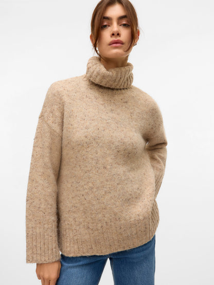 Ingrid Long Sleeve Roll Neck Pullover