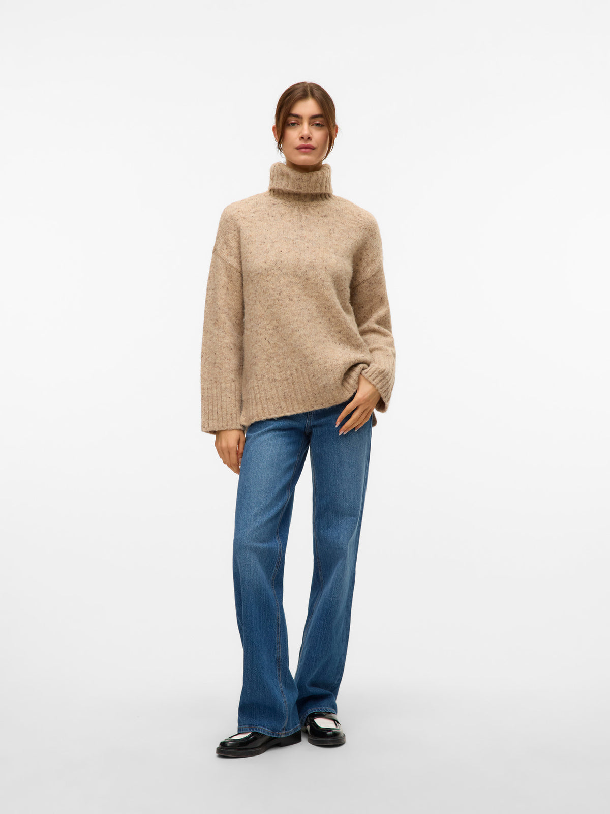 Ingrid Long Sleeve Roll Neck Pullover