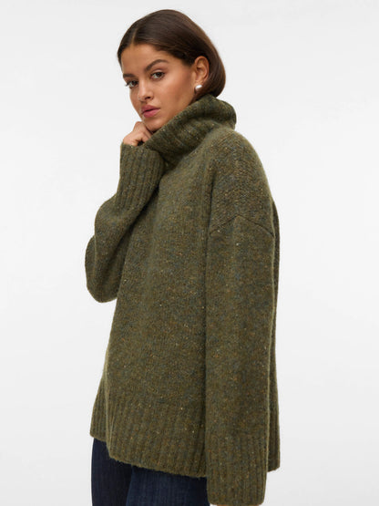 Ingrid Long Sleeve Roll Neck Pullover