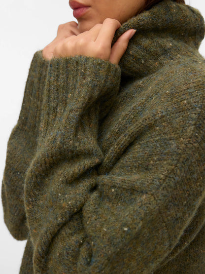 Ingrid Long Sleeve Roll Neck Pullover