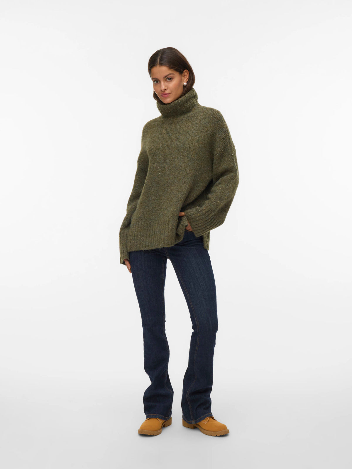 Ingrid Long Sleeve Roll Neck Pullover