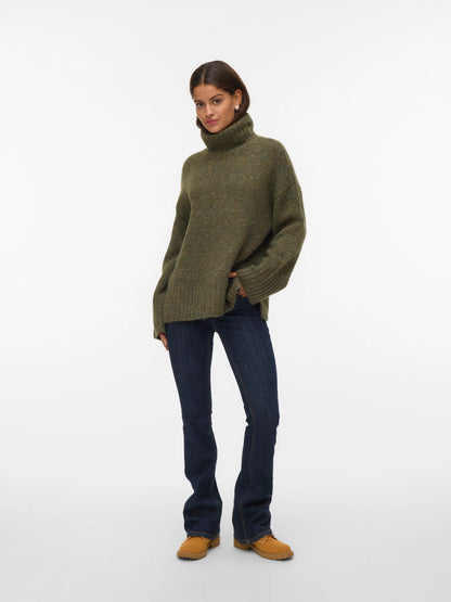 Ingrid Long Sleeve Roll Neck Pullover
