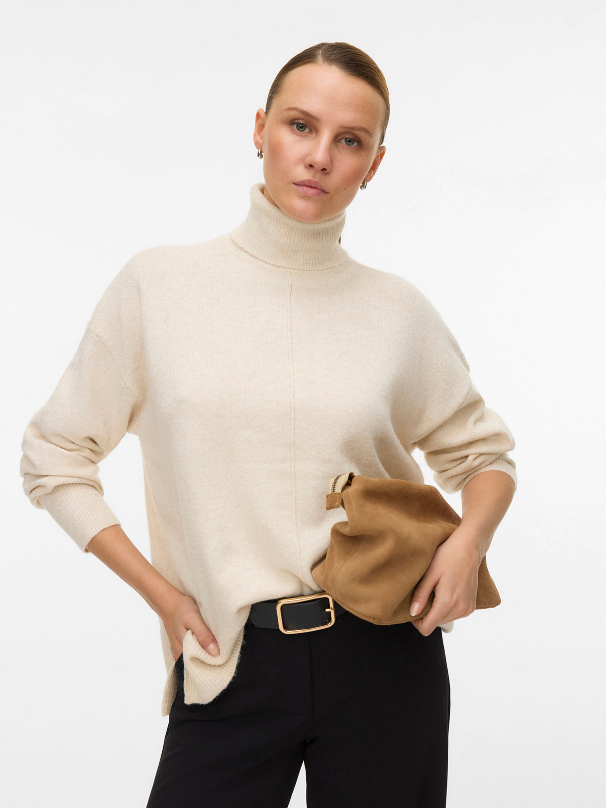 Doffy Roll Neck Pullover