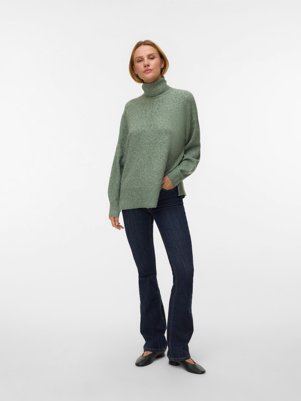 Doffy Roll Neck Pullover