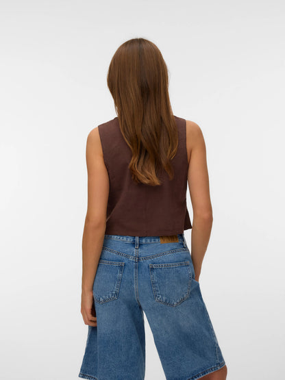 Caia Waistcoat Vest Top