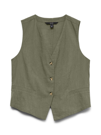 Caia Waistcoat Vest Top