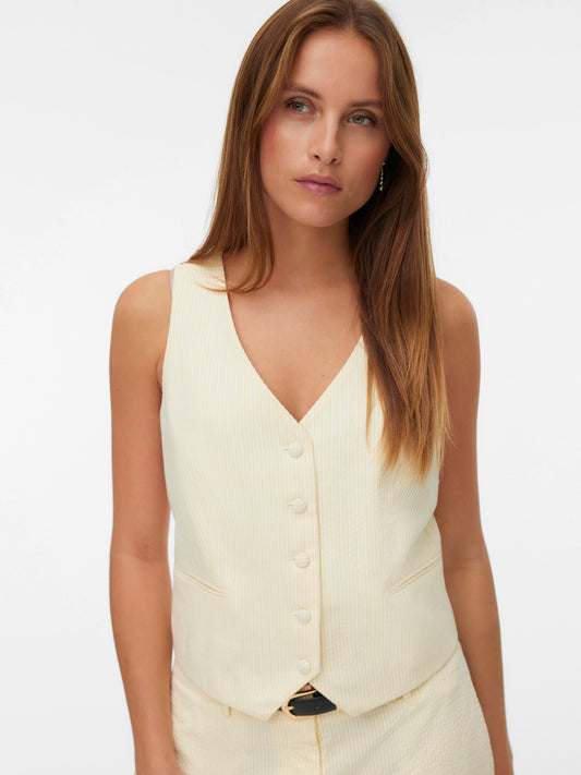 Pira Seersucker Waistcoat