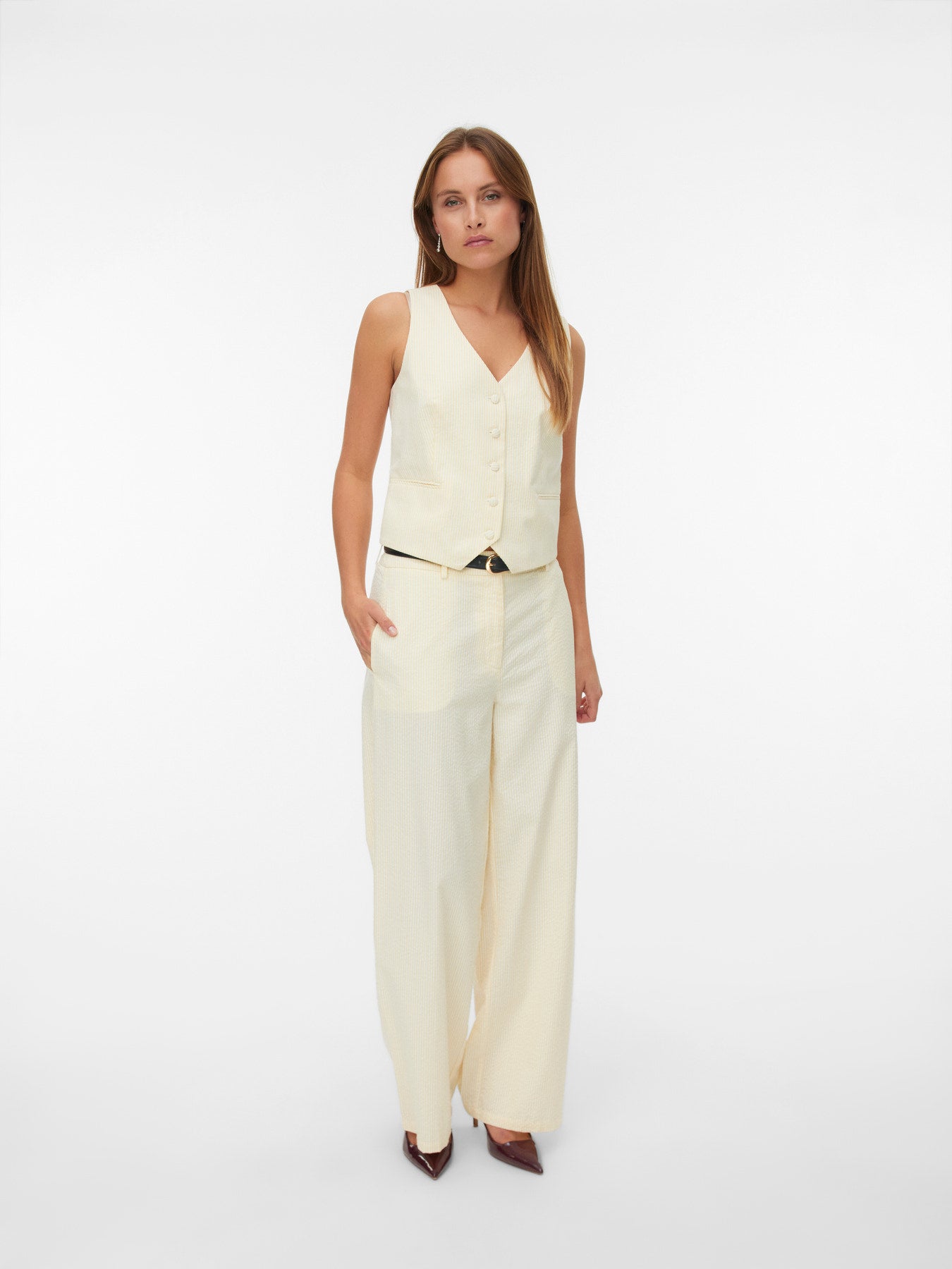 Pira Seersucker Waistcoat