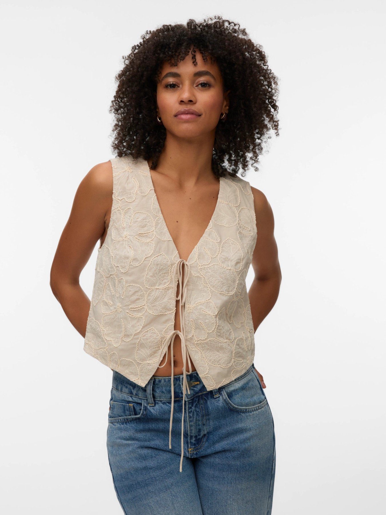 Millia Embroidery Waistcoat