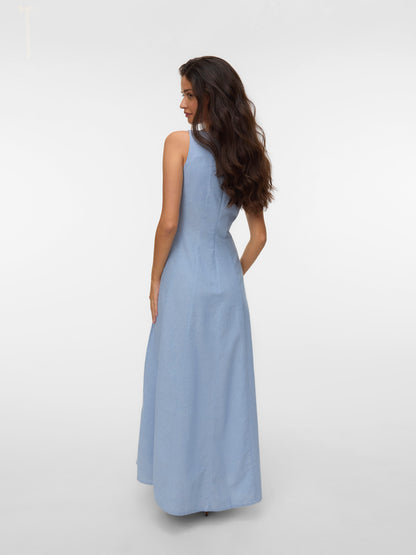Norma Maxi Chambray Dress