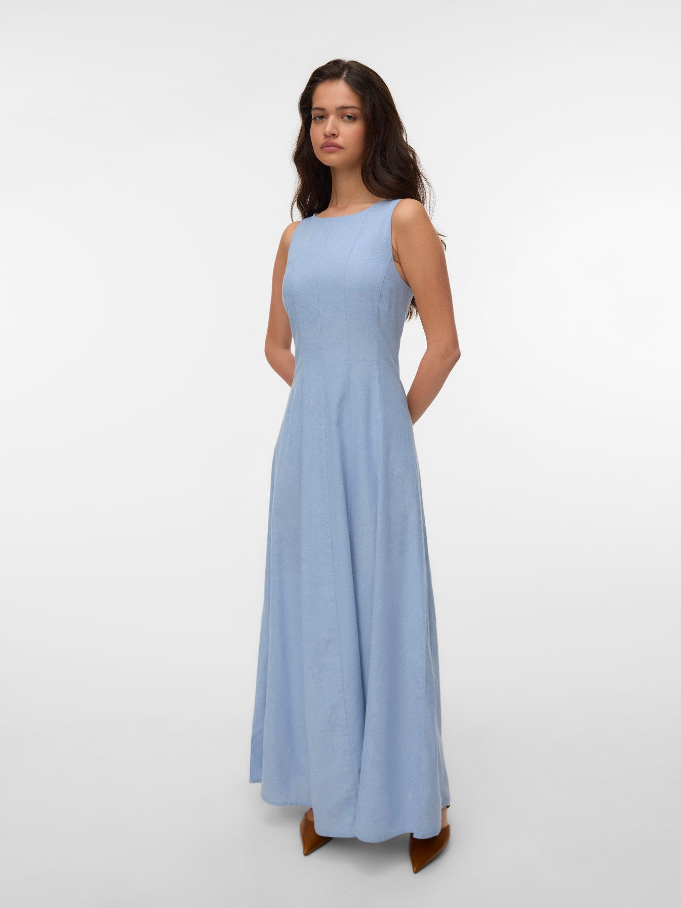 Norma Maxi Chambray Dress