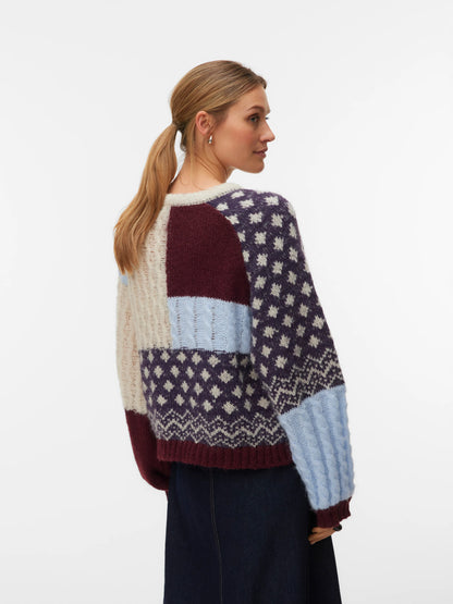 Kristin Long Sleeve O-Neck Pullover
