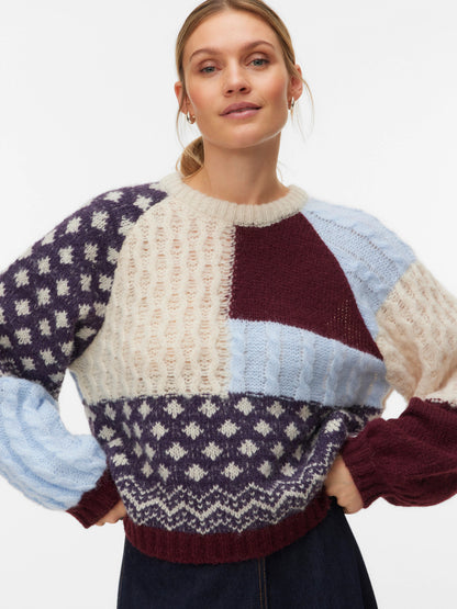 Kristin Long Sleeve O-Neck Pullover