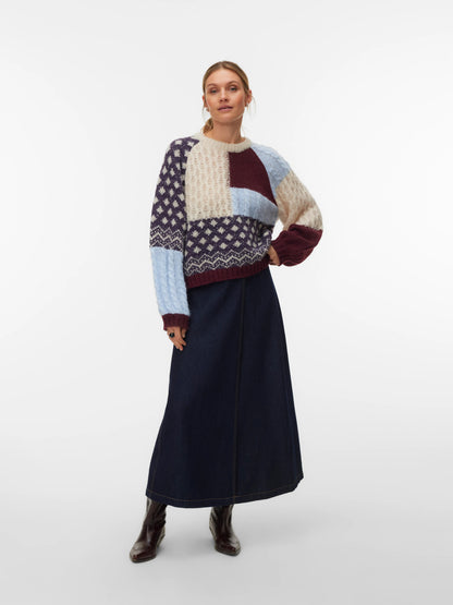 Kristin Long Sleeve O-Neck Pullover