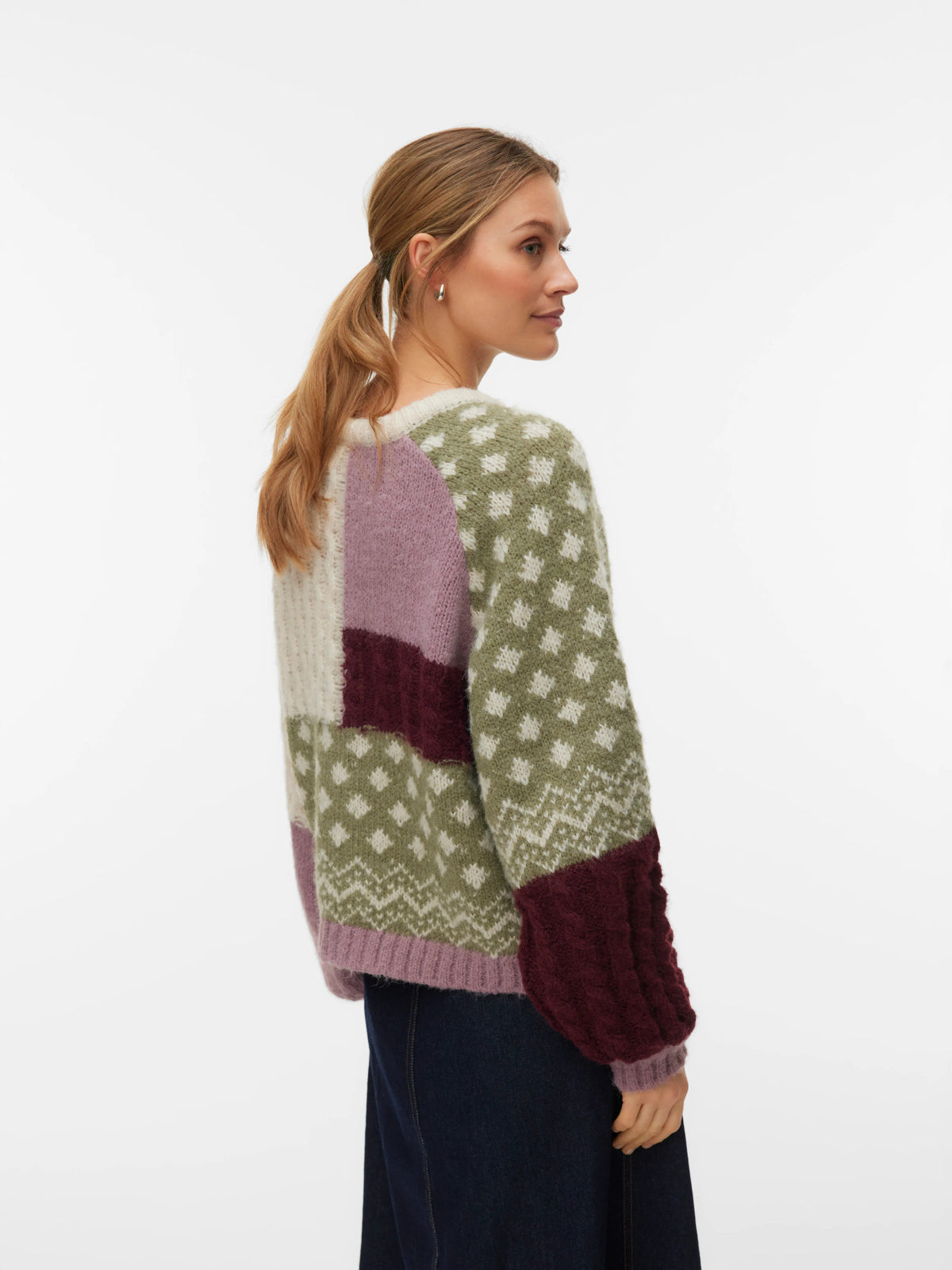Kristin Long Sleeve O-Neck Pullover