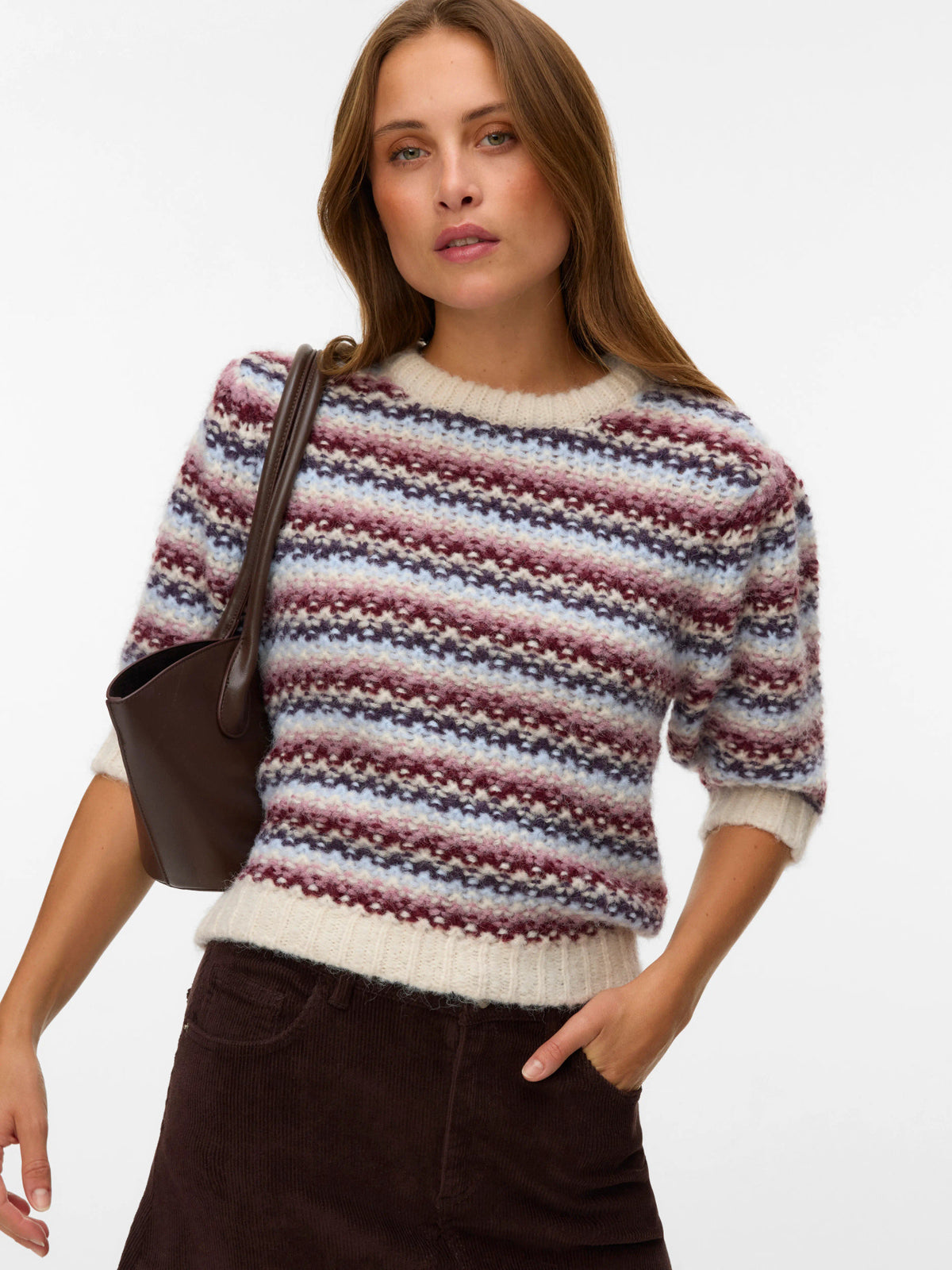 Cella 2/4 O-Neck Pullover