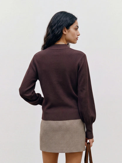 Hollykaris Funnelneck Pullover