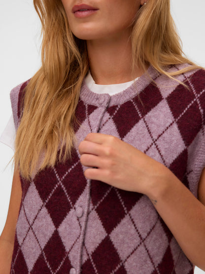 Halo Sleeveless O-Neck Vest