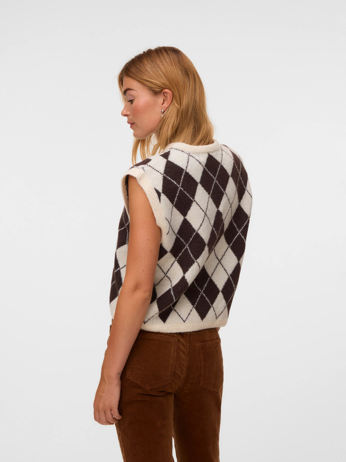 Halo Sleeveless O-Neck Vest