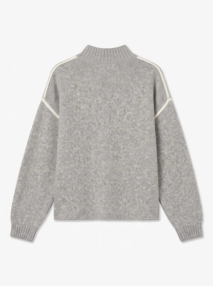 Boom Highneck Piping Pullover