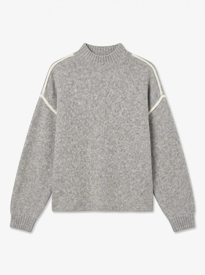 Boom Highneck Piping Pullover