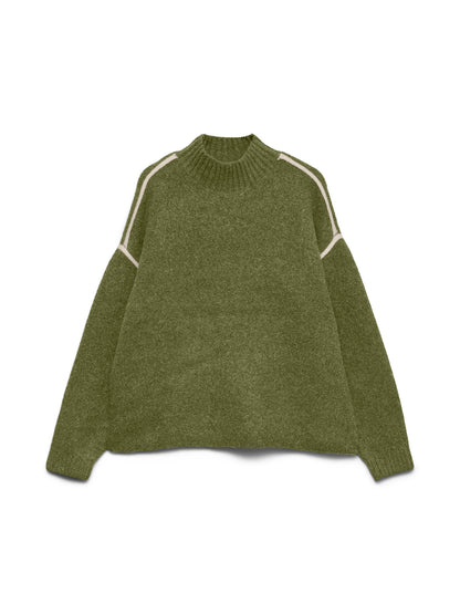 Boom Highneck Piping Pullover