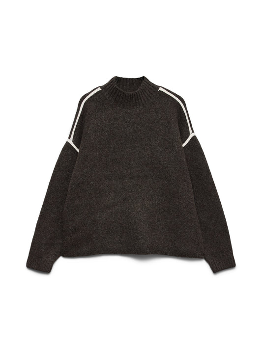 Boom Highneck Piping Pullover