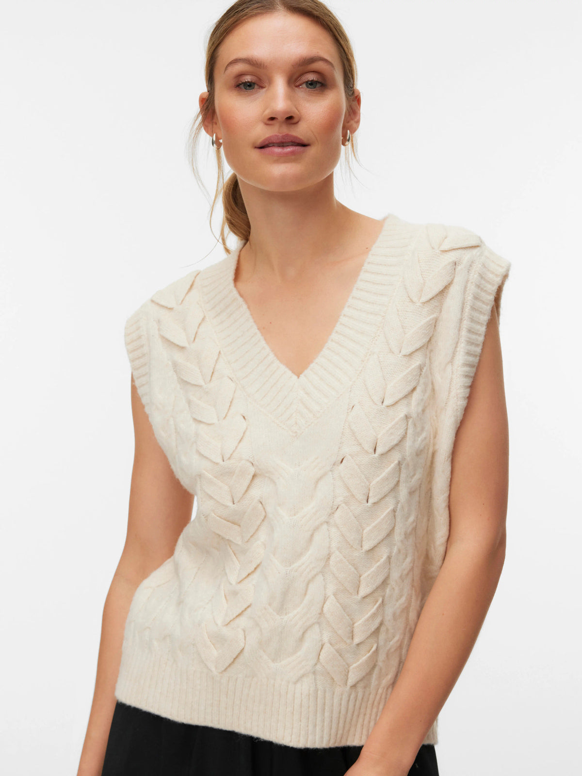 Marla Sleeveless V-Neck Vest