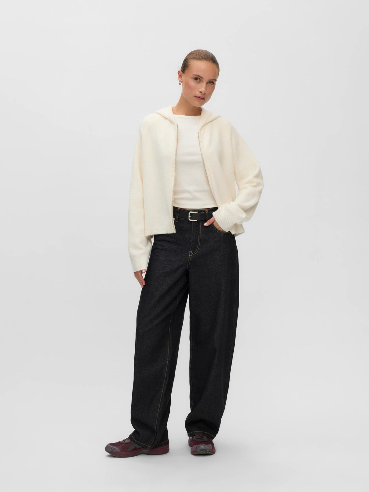 Besti Hoodie Zip Cardigan