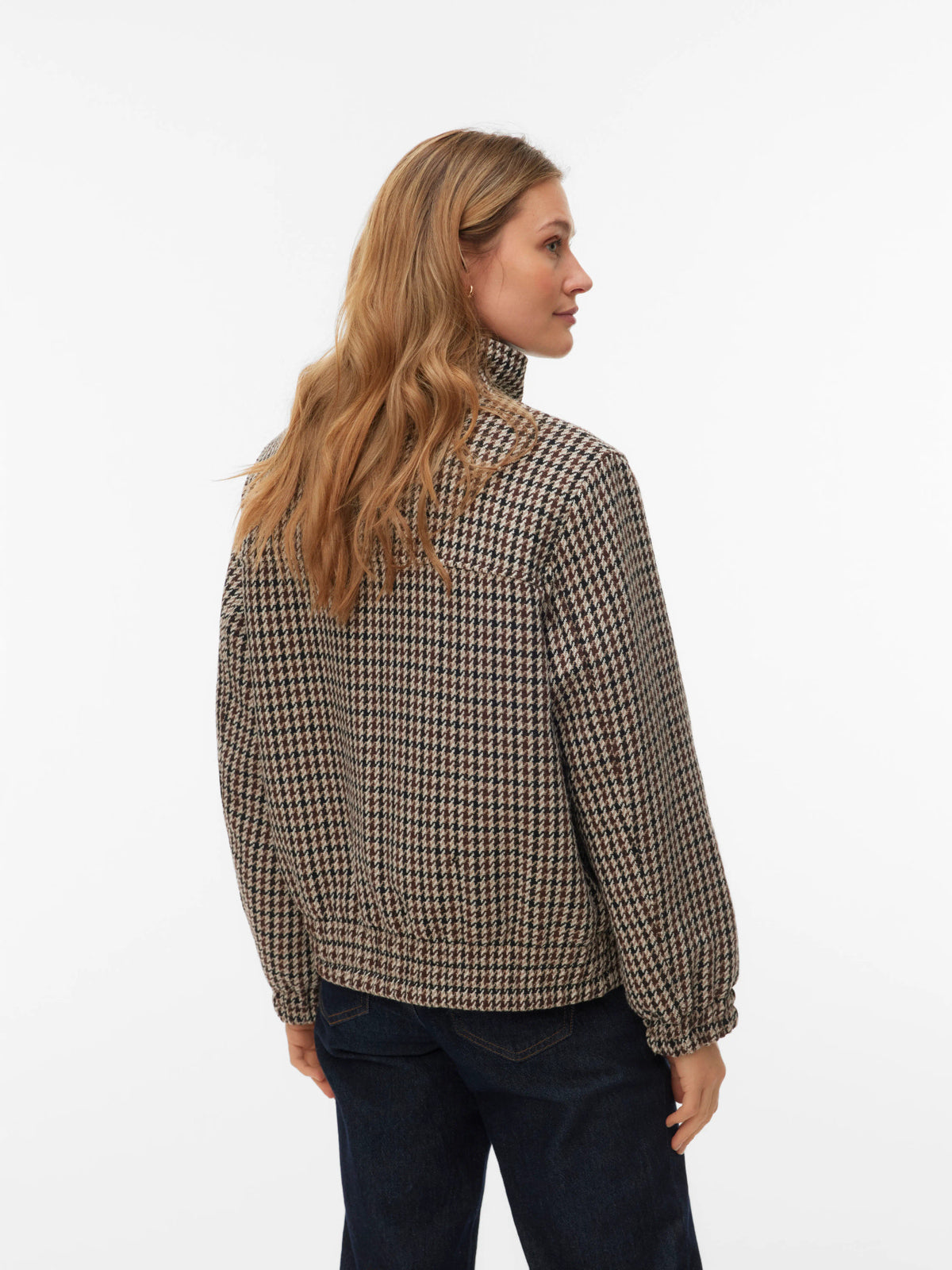 Cheryl Short Check Jacket