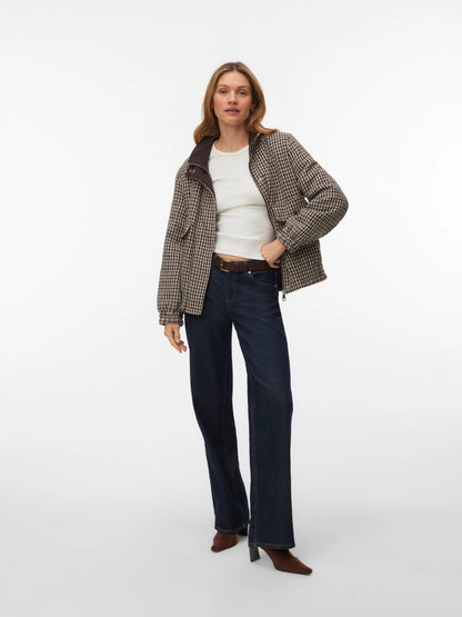 Cheryl Short Check Jacket
