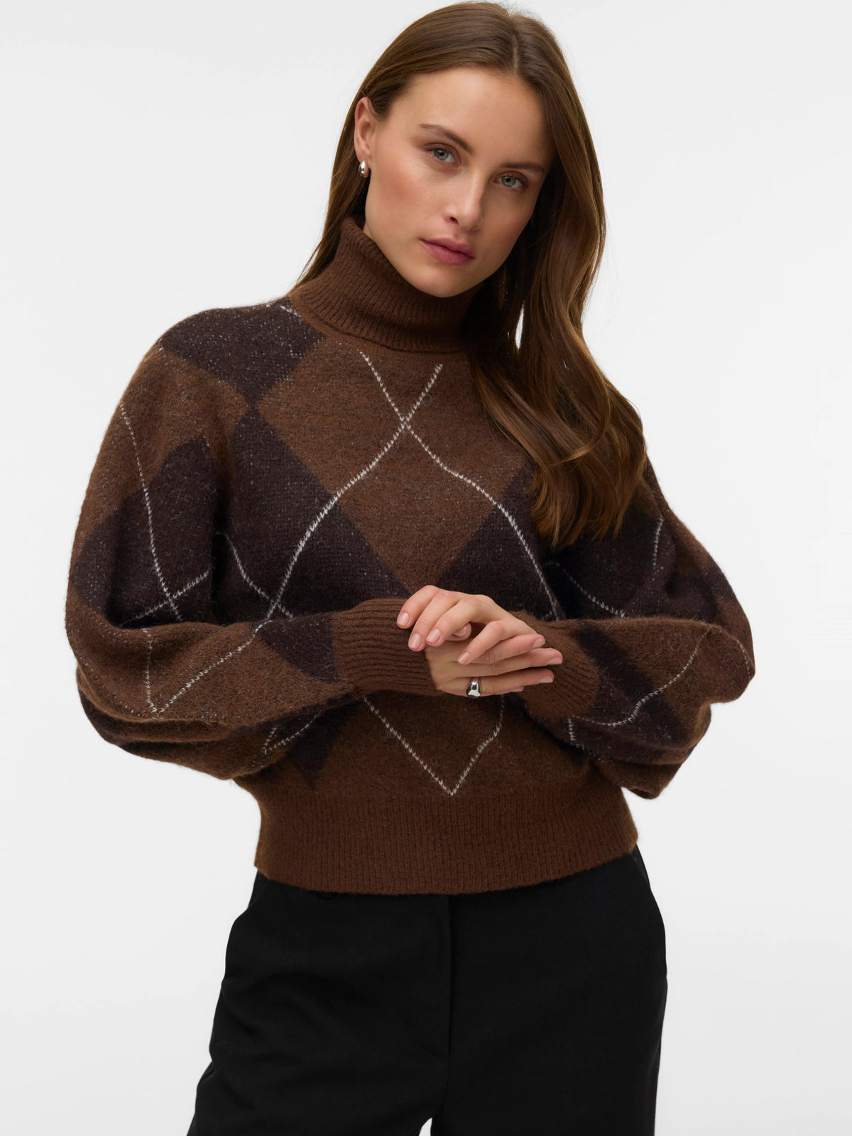 Darla Long Sleeve Rollneck Pullover