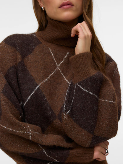 Darla Long Sleeve Rollneck Pullover