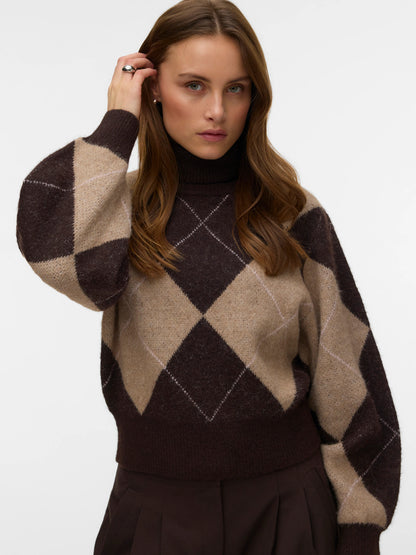 Darla Long Sleeve Rollneck Pullover