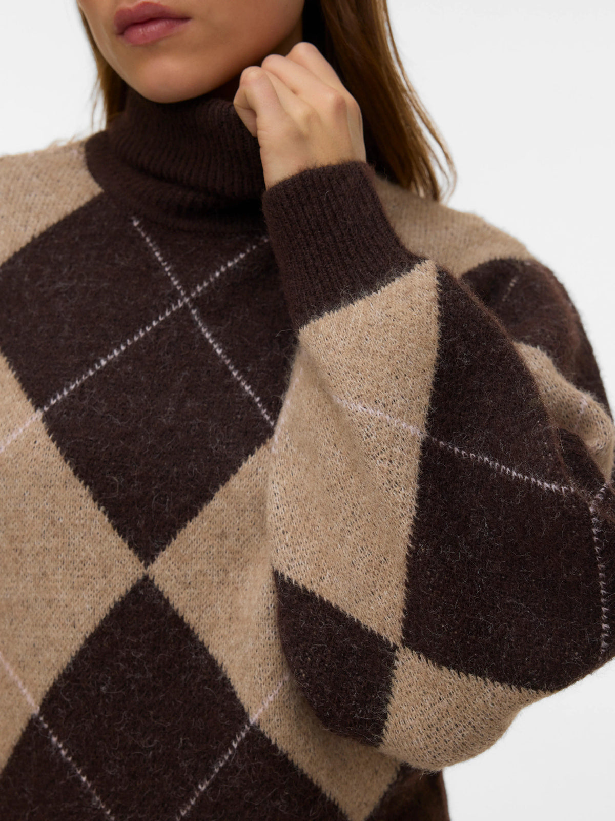 Darla Long Sleeve Rollneck Pullover