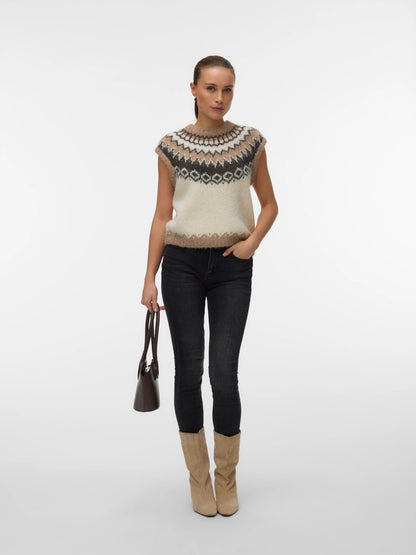 Aspen Sleeveless O-Neck Vest