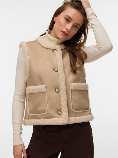 Lina Short Teddy Waistcoat