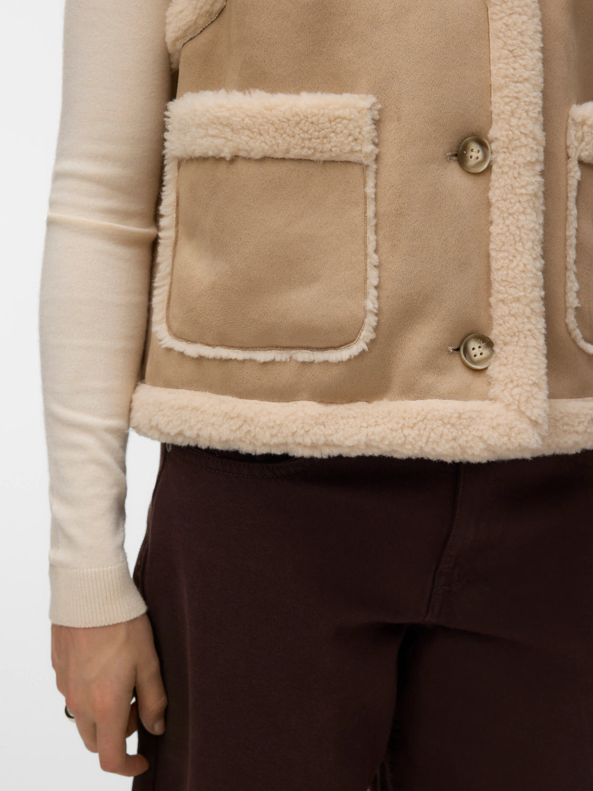 Lina Short Teddy Waistcoat