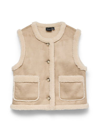 Lina Short Teddy Waistcoat