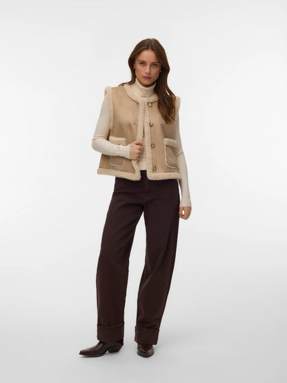 Lina Short Teddy Waistcoat