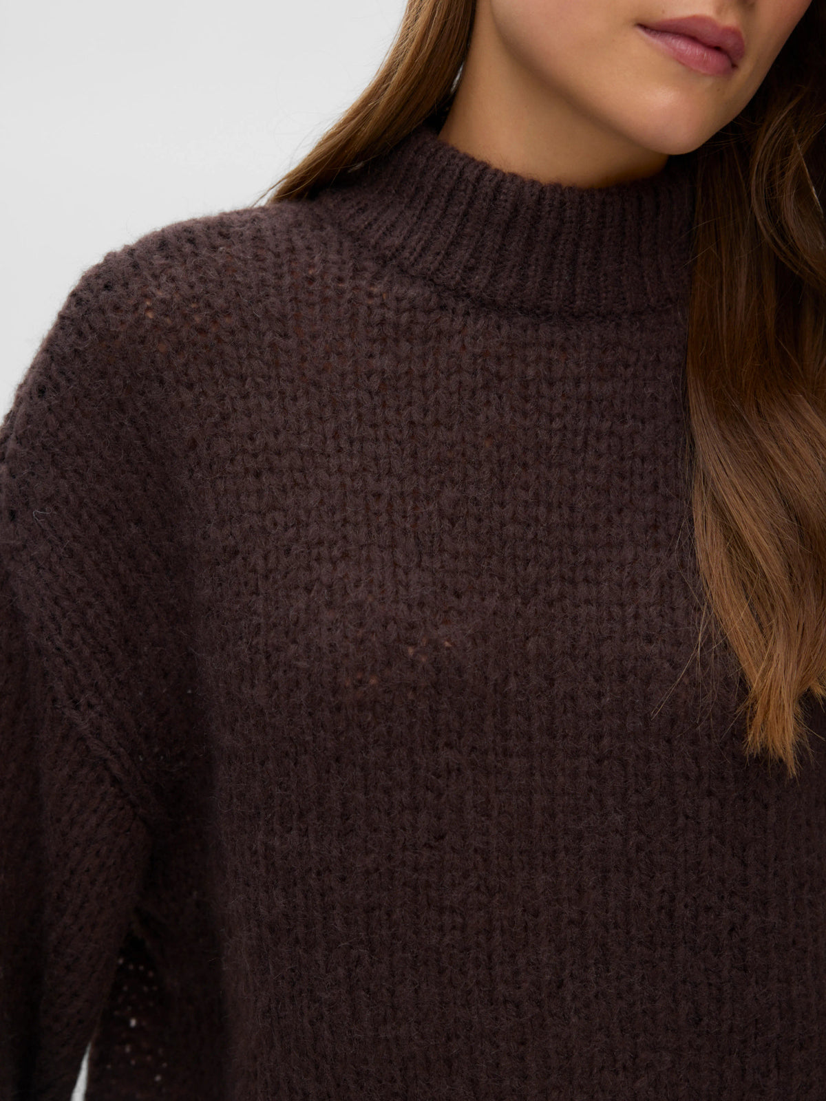 Maybe High Neck Pullover