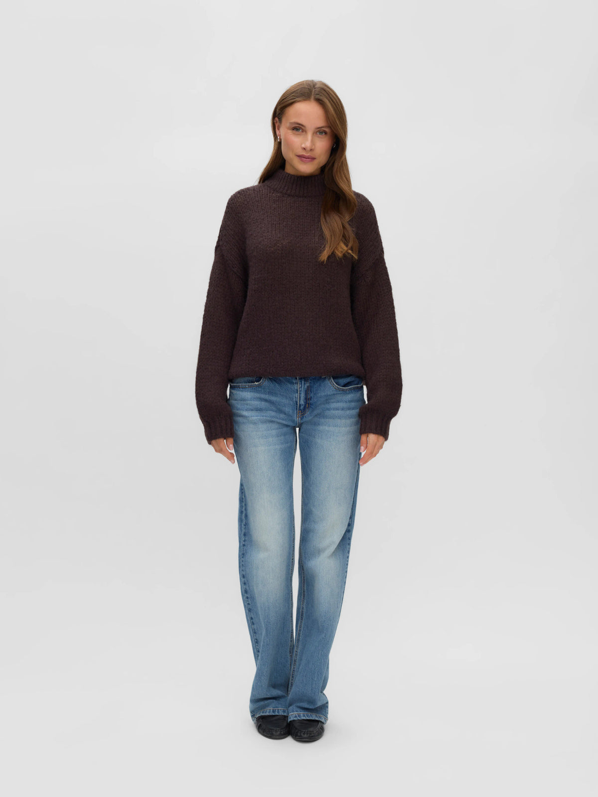 Maybe High Neck Pullover