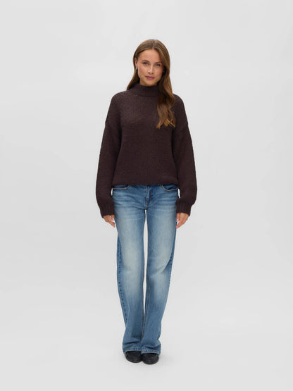 Maybe High Neck Pullover
