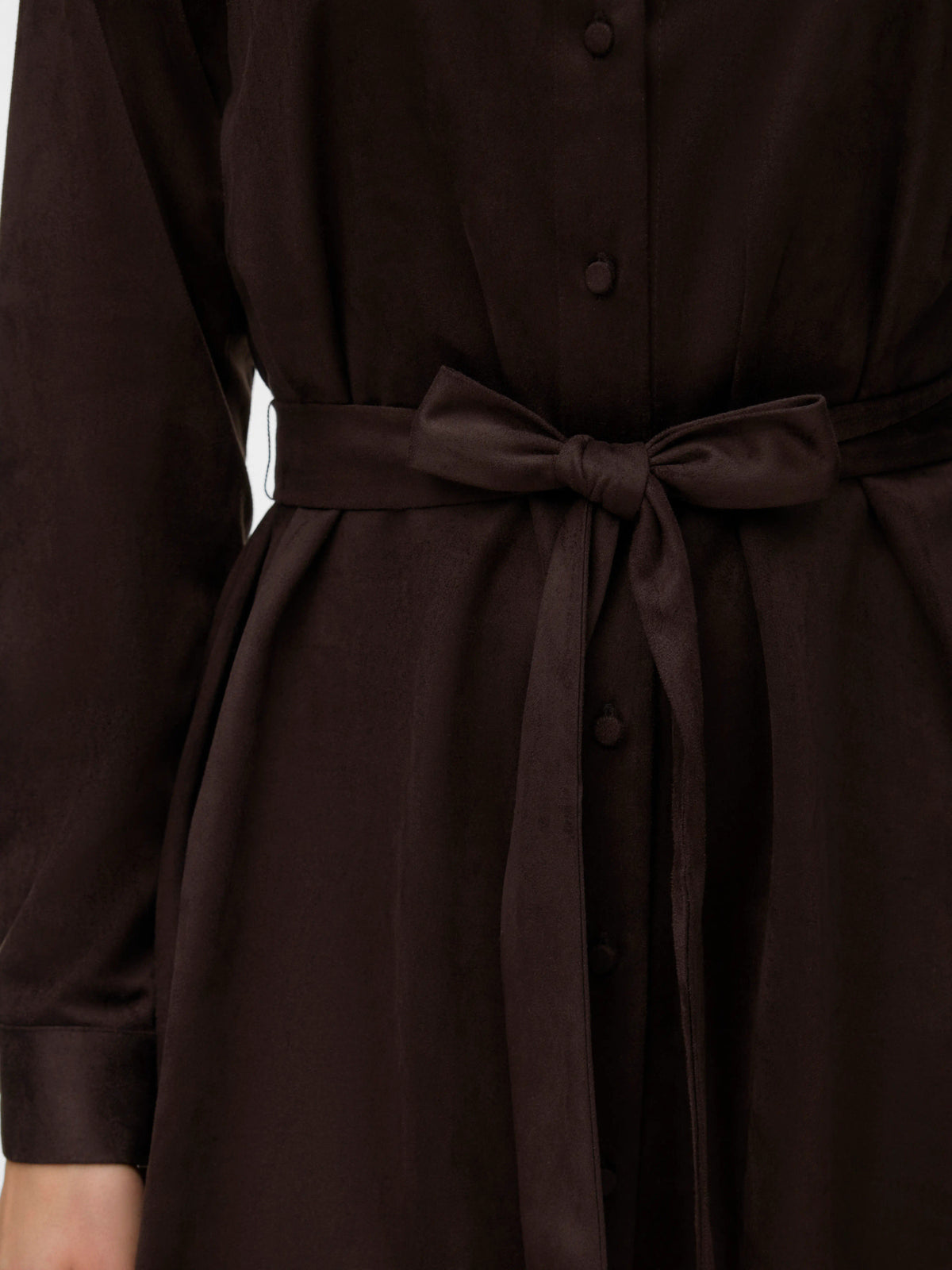 Katty Long Sleeve Short Shirt Dress