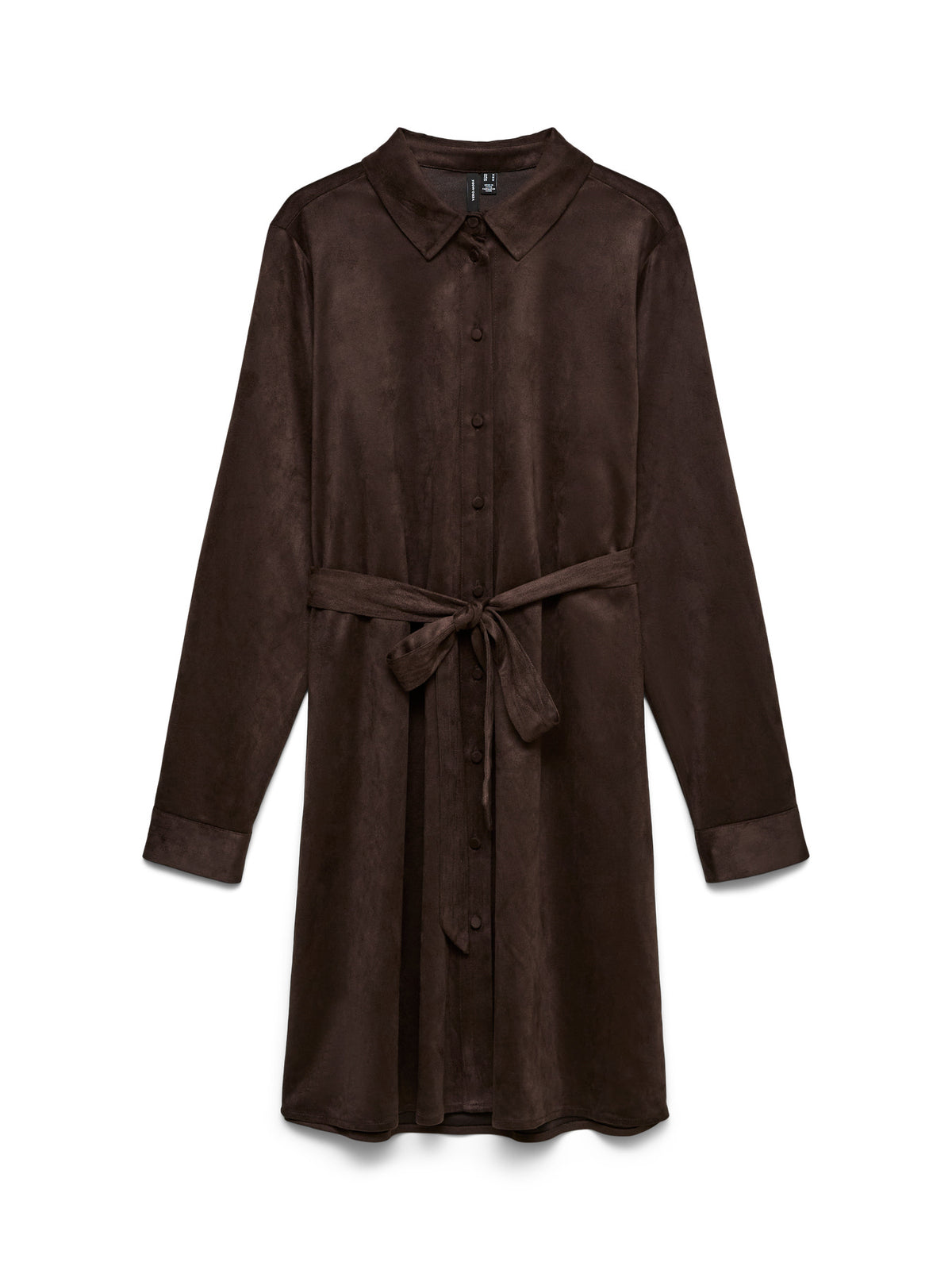 Katty Long Sleeve Short Shirt Dress