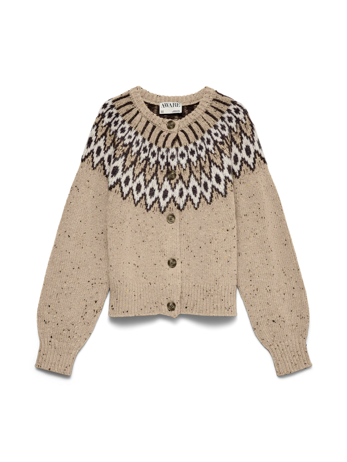 Dove O-Neck Knit Cardigan