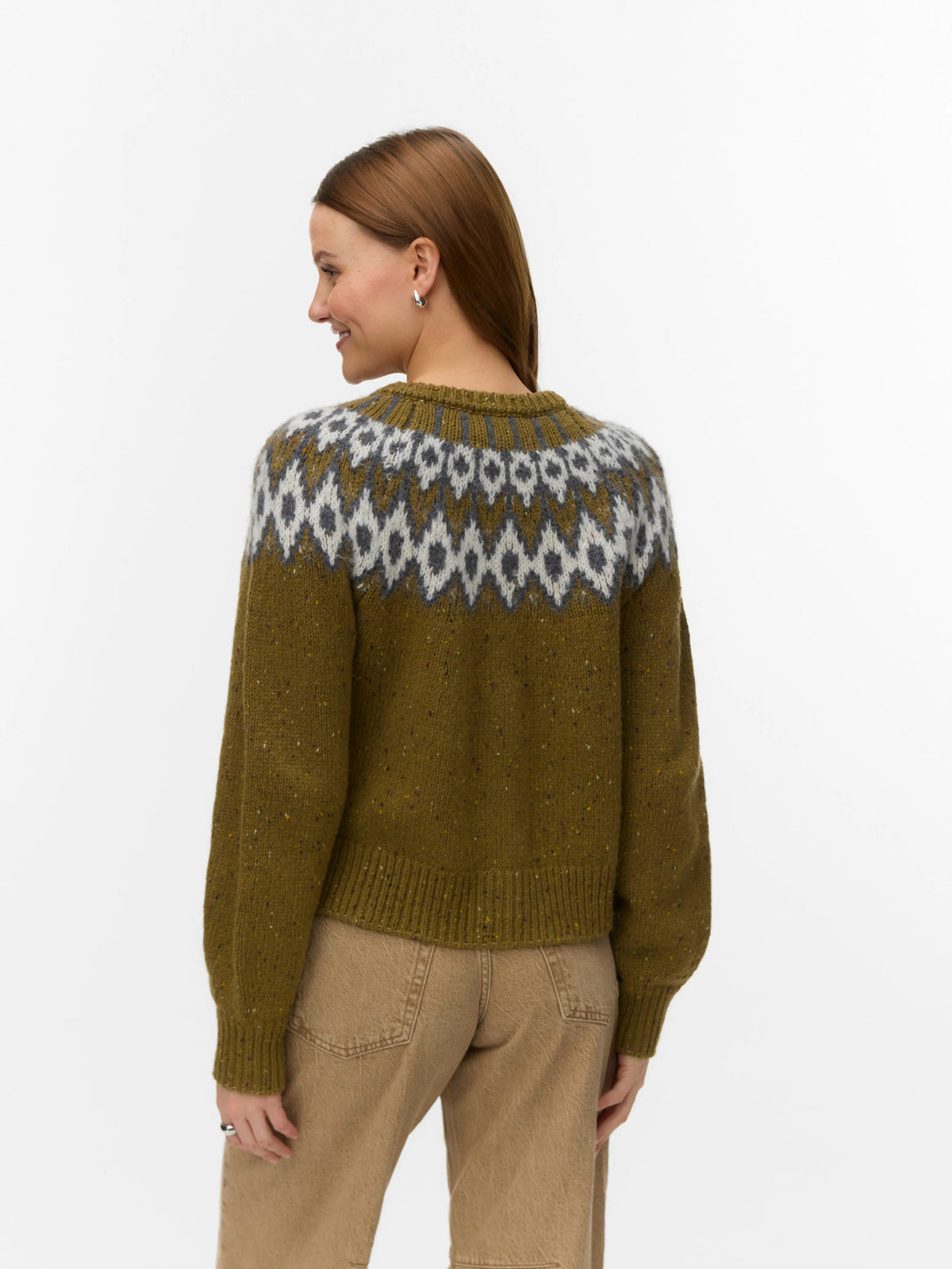 Dove O-Neck Knit Cardigan